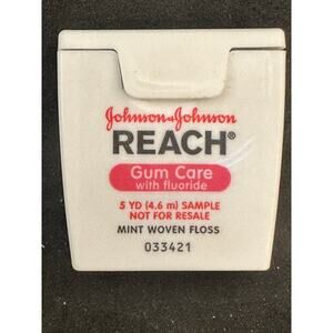 VTG Reach Gum Care with Fluoride Mint Woven Floss; 5 M Discontinued